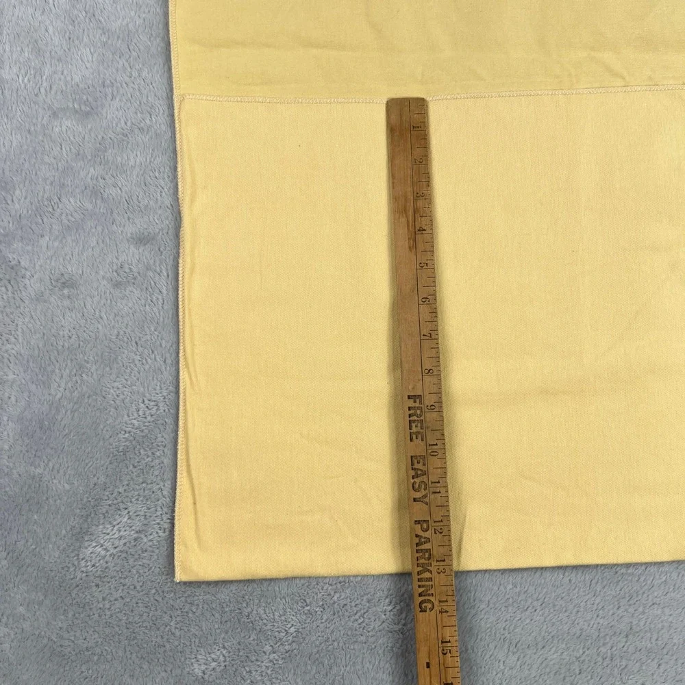 Louis Vuitton Original XL Flap Dust Bag 22x14.5 Yellow Tan Handbag Storage Bag